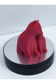 3d Anne Ve Yavru Kedi Figürlü Büyük Biblo / Oyuncak - 1