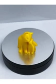 3d Anne Ve Yavru Kedi Figürlü Biblo / Oyuncak - 3