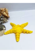 3d Hareketli Deniz Yıldızı Oyuncak - Sarı - 4