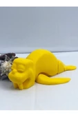3d Hareketli Deniz Aygırı / Mors Figürlü Oyuncak - Sarı thumbnail 3
