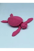 3d Hareketli Kaplumbağa Figürlü Oyuncak - Pembe thumbnail 3