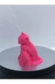 3d Anne Ve Yavru Kedi Figürlü Biblo / Oyuncak - 3