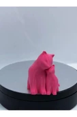 3d Anne Ve Yavru Kedi Figürlü Biblo / Oyuncak - 1