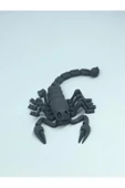 3d Hareketli Akrep Figürlü Oyuncak - Gri thumbnail 2