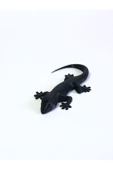 3d Kertenkele Gecko Figürlü Model Oyuncak - Siyah thumbnail 1