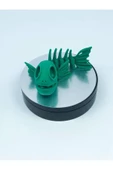 3d Hareketli Balık Figürlü Oyuncak - Yeşil thumbnail 2