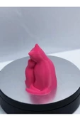 3d Anne Ve Yavru Kedi Figürlü Biblo / Oyuncak - 2
