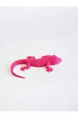 3d Kertenkele Gecko Figürlü Model Oyuncak - Pembe - 2