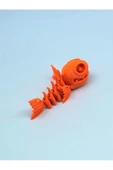 3d Hareketli Balık Figürlü Oyuncak - Turuncu - 3