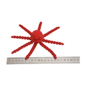 3d Hareketli Sevimli Deniz Anası Oyuncak & Masa Dekoru -kırmızı thumbnail 5