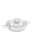 Schafer Cam Kapaklı Çelik Sahan 16 CM - 1