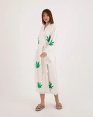 Bornoz ,Plaj Kıyafeti,Kimono , Kaftan ,Sabahlık  Bob Marley Baskılı - 8