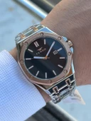 Ferro Çelik Kordon İyon Kaplama Kasa Tasarım Seri 30 Mt Su Geçirmez Erkek Kol Saati EFM.290.E2 thumbnail 3