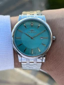 Ferro Çelik Kordon İyon Kaplama Kasa Tasarım Seri 30 Mt Su Geçirmez Erkek Kol Saati EFM.401.T5 thumbnail 3