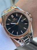 Ferro Çelik Kordon İyon Kaplama Kasa Tasarım Seri 30 Mt Su Geçirmez Erkek Kol Saati EFM.290.E2 thumbnail 1