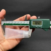 Şeffaf Boş Krem Tüpü 20ml , Vidalı Kapaklı Merhem Tüpü ,  Şeffaf Lipgloss Tüp 20 ml x 3 Adet thumbnail 3