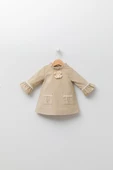 Babyhola Kadife Kız Bebek Çocuk Elbise 13535 - 1