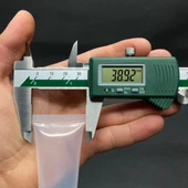 Şeffaf Boş Krem Tüpü 20ml , Vidalı Kapaklı Merhem Tüpü ,  Şeffaf Lipgloss Tüp 20 ml x 3 Adet thumbnail 4