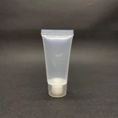 Şeffaf Boş Krem Tüpü 20ml , Vidalı Kapaklı Merhem Tüpü ,  Şeffaf Lipgloss Tüp 20 ml x 3 Adet thumbnail 2