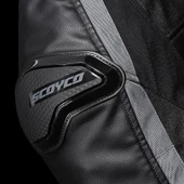 SCOYCO JK152W KADIN 4 MEVSİM MONT DERİ SİYAH - 5