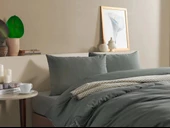 Doqu Home Pure Line Nevresim Takımı Çift Kişilik - Yeşil - 4