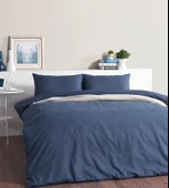 Doqu Home Pure Line Nevresim Takımı Çift Kişilik - Lacivert - 1