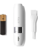 Braun FS1000 Mini Tüy Alma Makinesi Pil ve Temizleme Fırçası, Seyahat Boy, Kablosuz Kullanım--KUTU HASARLI SIFI RÜRÜN--- - 3