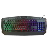 Polygold PG-9901 Usb Kablolu Led Işıklı Multimedya Gaming Q Klavye - 1