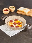 FALEZ Creamy 24 cm Granit Sahan - 4