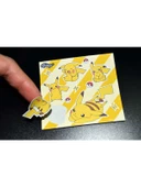 Mini Things Art *özel Tasarım* Pikaçu (Pikachu) Pokemon Sticker 11 Parça Set -2 Adet- - 5