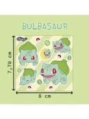 Mini Things Art *özel Tasarım* Balbazar (Bulbasaur) Pokemon Sticker 15 Parça Set -2 Adet- - 4