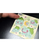 Mini Things Art *özel Tasarım* Balbazar (Bulbasaur) Pokemon Sticker 15 Parça Set -2 Adet- - 5
