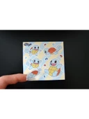 Mini Things Art *özel Tasarım* Squirtle Sticker Pokemon 12 Parça Set 2 Adet - 2