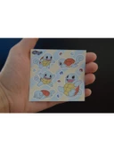 Mini Things Art *özel Tasarım* Squirtle Sticker Pokemon 12 Parça Set 2 Adet - 1