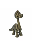 3D Hareketli Oyuncak Brakiyozor (Brachiosaurus) Dinozor - Altın Kahve - 1