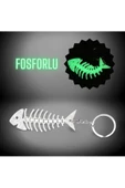 3D Haraketli Balık Anahtarlık - Fosforlu - 1