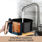Npo Raf R5007 Dokunmatik Ekran 4.0l Airfryer 1500W Yağsız Kızartma & Sıcak Hava Fritözü - 2