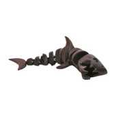 3D Hareketli Köpek Balığı Figürlü Oyuncak - Siyah thumbnail 5