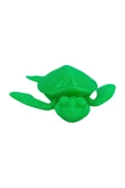 3D Hareketli Kaplumbağa Figürlü Oyuncak - Neon Yeşili thumbnail 1
