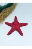 3d Hareketli Deniz Yıldızı Oyuncak - Kırmızı thumbnail 1