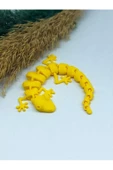 3d Hareketli Oyuncak Kertenkele-sarı thumbnail 4