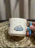 Bulut/Cloud Desen Kupa/Mug 2'li thumbnail 1