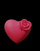 VIP 12 ADET LED IŞIKLI KALP LED IŞIKLI GÜLLÜ KALPLİ IŞIK DEKORATİF KALPLİ MUM PİLLİ LED IŞIKLI KALP thumbnail 2