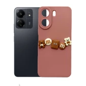 Xiaomi Redmi 13C Kılıf 3D M Bear Kamera Korumalı Silikon Kapak - 3