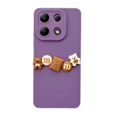 Xiaomi Redmi Note 13 4G Kılıf 3D M Bear Kamera Korumalı Silikon Kapak - 2