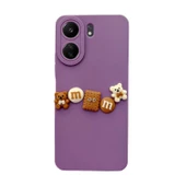 Xiaomi Redmi 13C Kılıf 3D M Bear Kamera Korumalı Silikon Kapak - 4