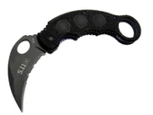 X14 5.11 Siyah Karambit Koleksiyon Çakı 16 cm - Plastik Sap - 1