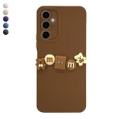 Samsung Galaxy S24 Plus Kılıf 3D M Bear Kamera Korumalı Silikon Kapak - 1