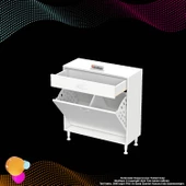 Modilayn EMİR 70x88x32,5 cm 2 Göz Sepetli  pratik çok fonksiyonlu düzenleyici dolap thumbnail 8