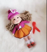 Tılsım Bebek Amigurumi Organik Oyuncak - 2